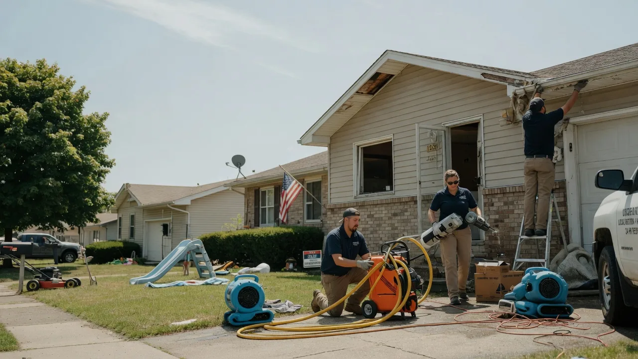 Water Damage Restoration in Springfield, IL near me
